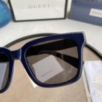 Gucci acetate sunglasses with logo - Image 5