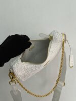 Prada Re-Edition Crochet Bag Fake in White - Image 4