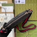 GG Black small messenger bag - Image 3