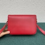 Top Quality Fake Celine Triomphe Medium Bag In Red - Image 11