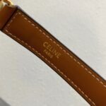 Top Quality Fake Celine Bucket 16 Bag In Textile with Celine Logo - Image 11