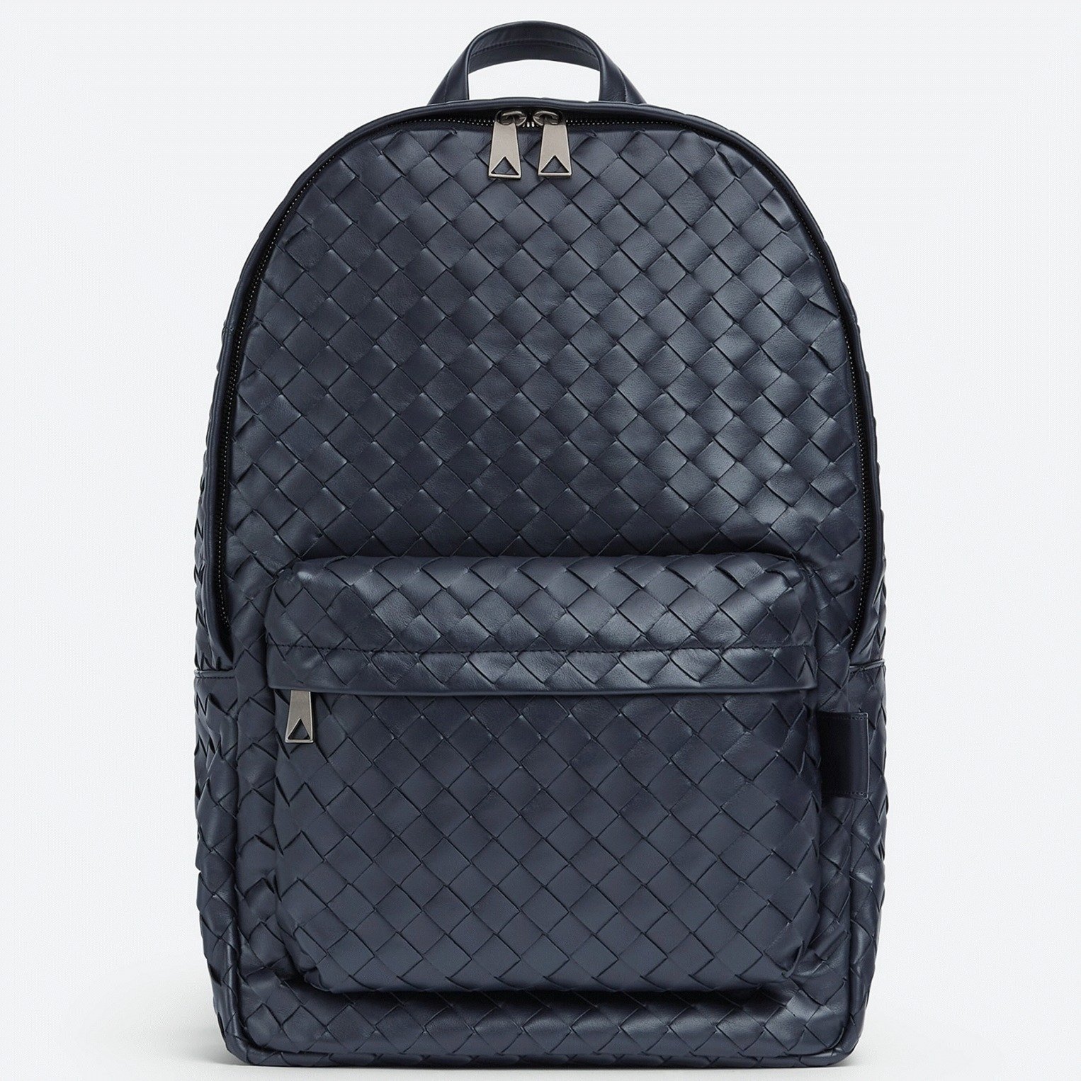 F7C52197-0B61-258F-7CDE-37A2CD5E183A.jpg Fake Bottega Veneta Medium Backpack Dark Blue - Image 1