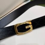 Square G reversible leather belt - Image 2