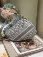 Dior Oblique Saddle Bag - Image 3