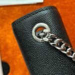 Saint Laurent Kate Medium Tassel Bag Noir - Image 2
