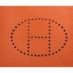 Orange Evelyne II TPM Bag Fake Luxury Hermes Small Messenger - Image 4