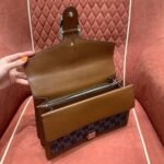 Gucc1 denim shoulder bag - Image 3