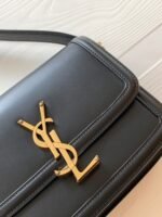 Replica Saint Laurent Small Solferino Bag Black Calfskin - Image 5