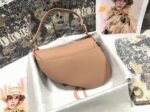 Dior Saddle Bag Replica in Blush Ultramatte Calfskin - Image 10