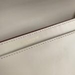 Fake Saint Laurent Cassandra Medium Chain Bag White - Image 9