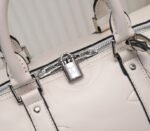 LV Monogram Empreinte Keepall Bandouliere 45 In Cream - Image 5