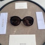 ROUND-FRAME INTERLOCKING G SUNGLASSES