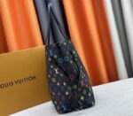 Louis Vuitton X TM Multicolored Neverfull MM In Black - Image 4
