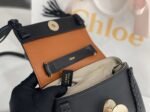 Top Quality Fake Chloe Penelope Mini Shoulder Bag in Black Grained Calfskin - Image 6