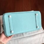 AAAAA Quality Blue Atoll Hermes Birkin 30cm Luxury Replica - Image 8