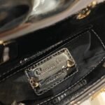 Dior Lady Dior Micro Bag Replica in Black Patent Cannage Calfskin - Image 2