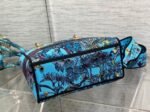Dior Lady D-Lite Medium Bag Fake in Multicolor Toile de Jouy Voyage Embroidery - Image 9