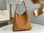 Top Quality Fake Chloe Marcie Hobo Bag in Brown Grained Leather - Image 7