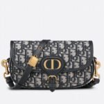 Dior Bobby East-West Bag Knockoff in Blue Dior Oblique Jacquard
