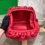 Fake Bottega Veneta Large Pouch Clutch Bag Red - Image 4