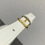 Top Quality Fake Celine Triomphe Teen Bag In White - Image 11