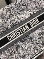 Dior Large Book Tote Bag Replica in Latte Zodiac Embroidery - Image 2