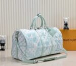 LV Keepall Bandouliere 50 In Crystal Blue - Image 2