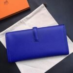 Electric Blue Epsom Replica Hermes Jige Elan 29 Modern Clutch - Image 8