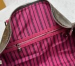Louis Vuitton Monogram Macassar Canvas Keepall Bandouliere 50 In Pondichery Pink - Image 7