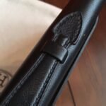 Black Swift Fake Hermes Kelly Cut Clutch Elegant Clutch - Image 3