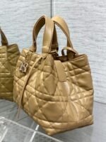 Dior Toujours Medium Bag Fake in Tan Macrocannage Calfskin - Image 6
