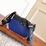 Blue/Black Prada Cahier Shoulder Bag Fake - Image 7