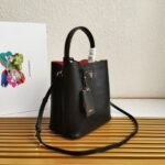 Black Prada Medium Panier Bag Replica - Image 9