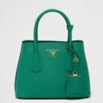 Green Prada Double Mini Bag Best Replica