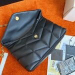 Replica Saint Laurent Puffer Toy Bag Black Quilted Lambskin - Image 9