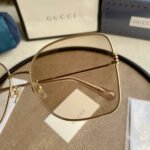 Gradient GG Metal & Acetate Butterfly Sunglasses - Image 5