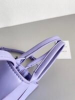 Replica Bottega Veneta Cassette Mini Tote Bag Lilas - Image 6