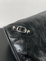 Knockoff Balenciaga Le City Small Bag Black Arena Lambskin - Image 3