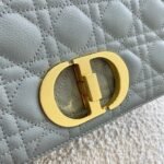 Dior Caro Medium Bag Knockoff in Grey - Image 4