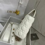Dior Small Lady Dior My ABCDior Bag Faux in White - Image 4
