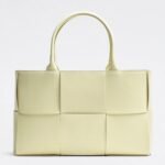 Fake Bottega Veneta Arco Medium Tote Cream