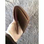 Taupe best replica Hermes Copernic compact wallet - Image 4