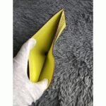 Yellow knockoff Hermes Copernic compact wallet - Image 3