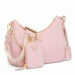 Prada Re-Edition 2005 Shoulder Bag Replica in Pink