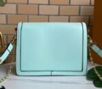 Louis Vuitton Dauphine Lugano MM Bag In Bleu Azur Blue - Image 3