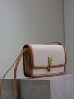 SOLFERINO MEDIUM SATCHEL IN BOX SAINT LAURENT LEATHER - Image 7