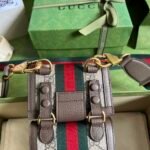 Ophidia mini bag and detachable wallet - Image 7