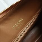 Designer Prada Shoulder Bag Replica in Brown - Image 8