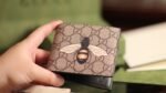 Bee print GG Supreme wallet - Image 2