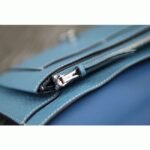 Jean blue replica Hermes Dogon combine wallet - Image 7